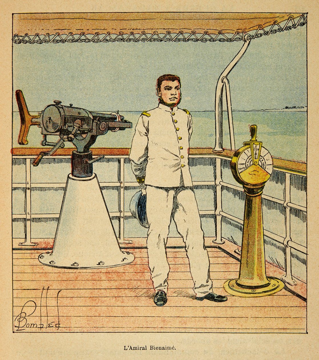 La guerra in Madagascar-Storia aneddotica delle spedizioni francesi del 1885-1895 di Henri Galli detto Galllichet (1854-1922), illustrato da Louis Bombled (1862-1927): Ritratto dell