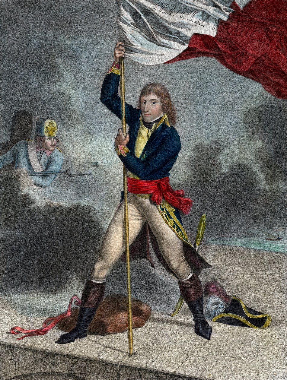 Napoleone Bonaparte durante la Battaglia del Ponte di Arcole, novembre 1796 - Buonaparte Generale in Capo dell