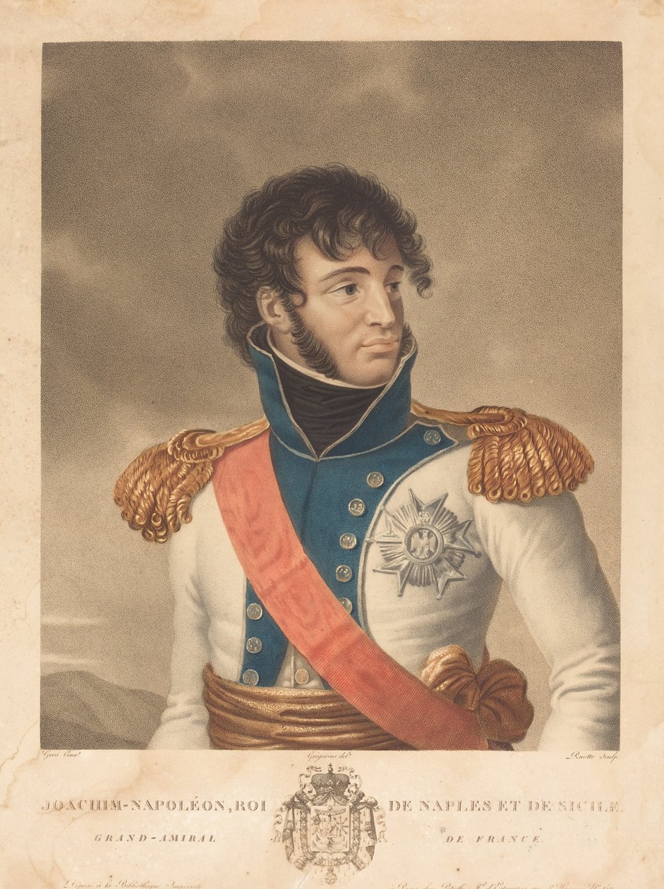 Joachim Murat da Louis Charles Ruotte after Albert Jakob Frans Gregorius after Antoine Jean Gros