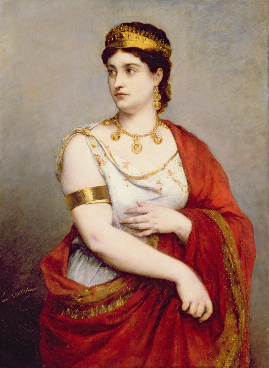 Ritratto di Mademoiselle George (1787-1867) da Louis Courtat
