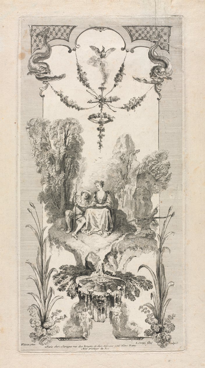 Pastorale, Arabesco da Louis Crepy