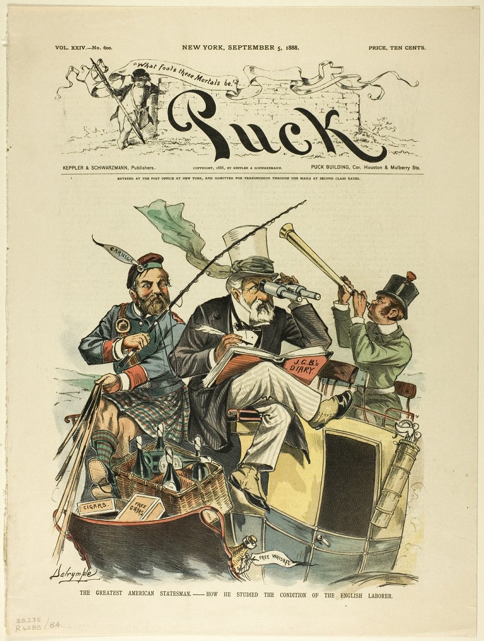 Il grande statista americano, Puck da Louis Dalrymple
