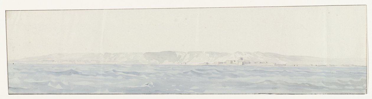 Vista di Crotone e della costa da Louis Ducros