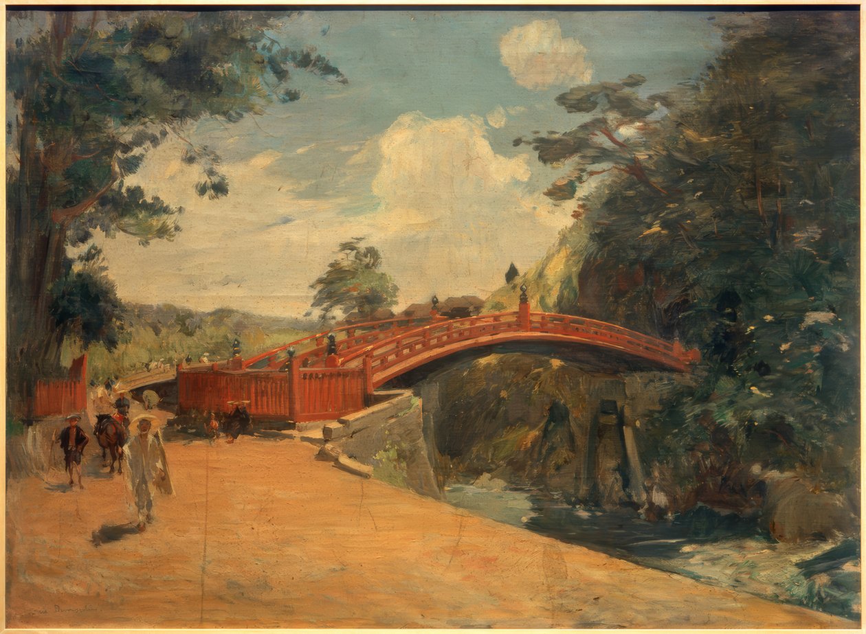 Ponte sacro a Nikkō da Louis Dumoulin