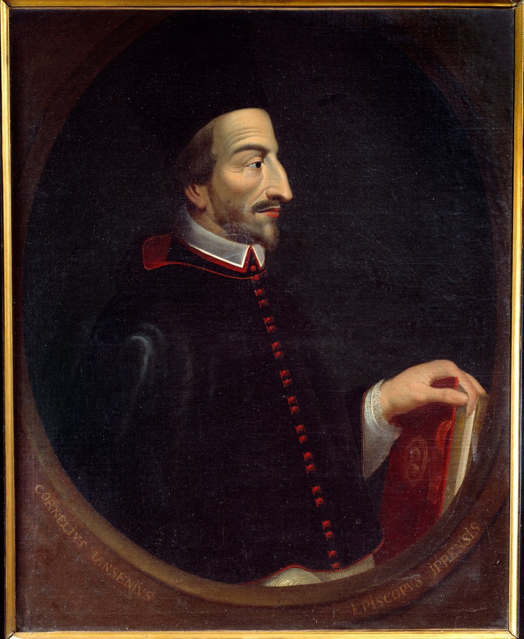 Ritratto di Cornelius Jansen, detto Jansenius da Louis Dutielt