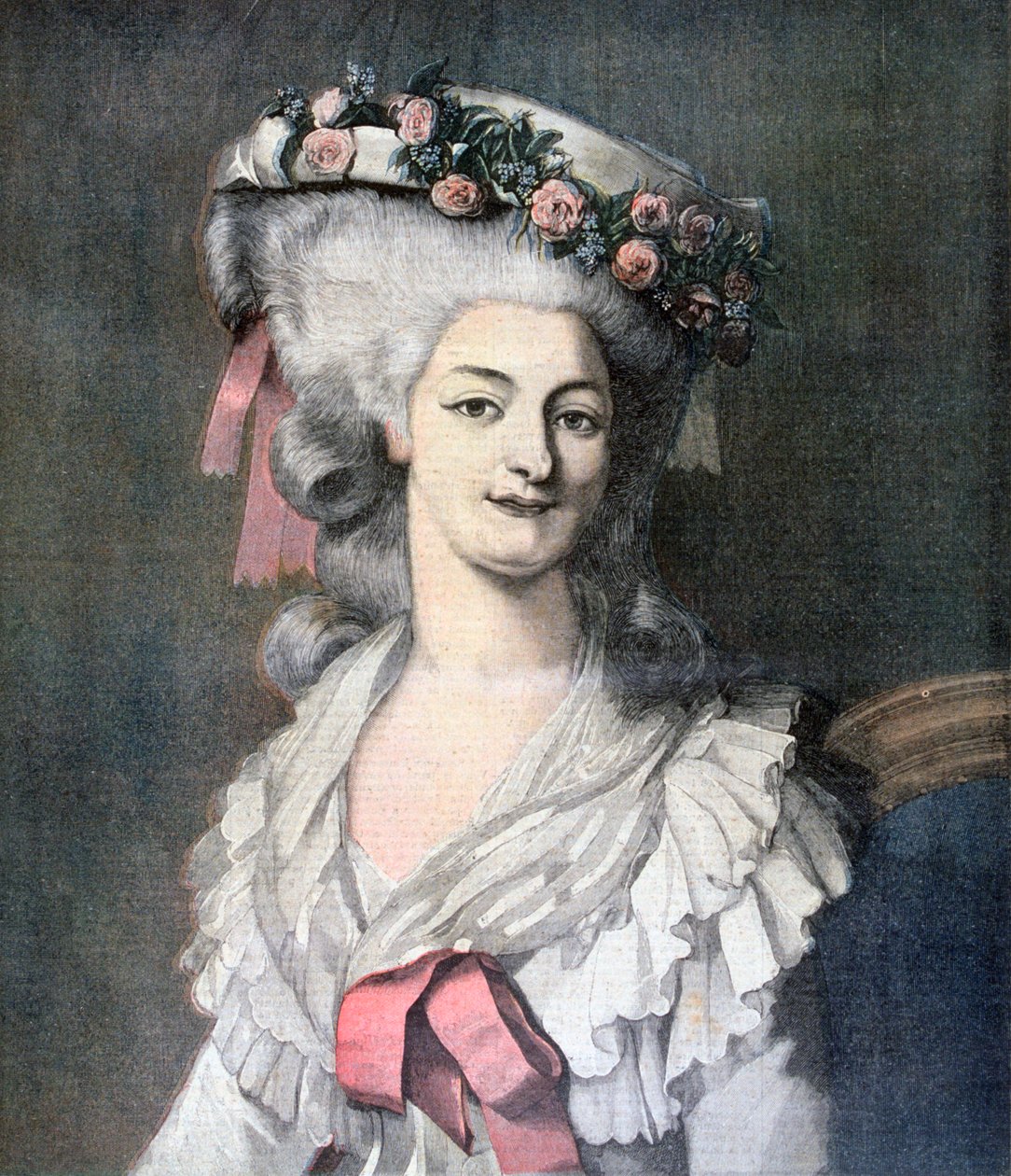 Marie-Louise, principessa de Lamballe, 1892 da Louis Edouard Rioult