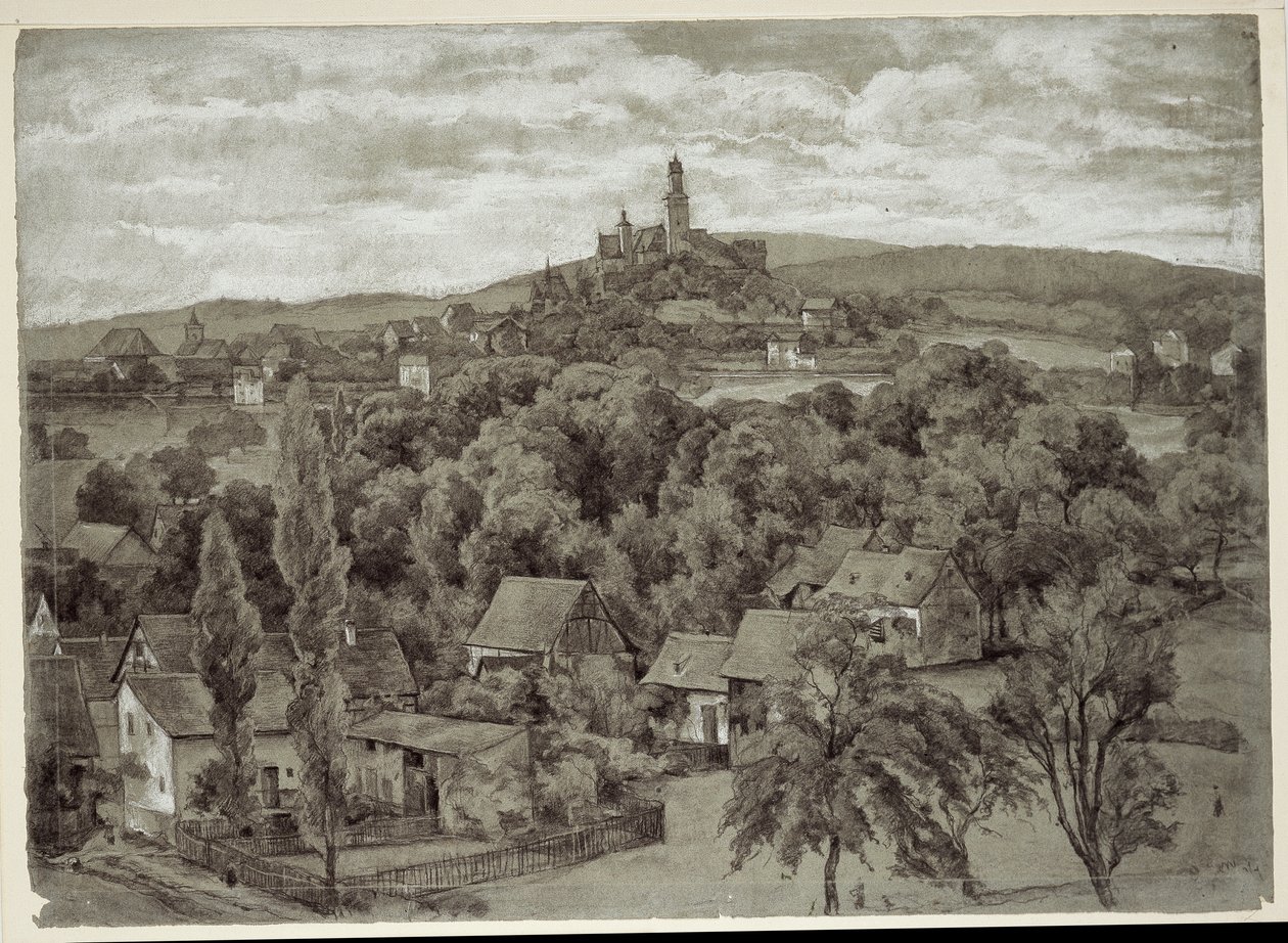 Veduta di Kronberg da Louis Eysen