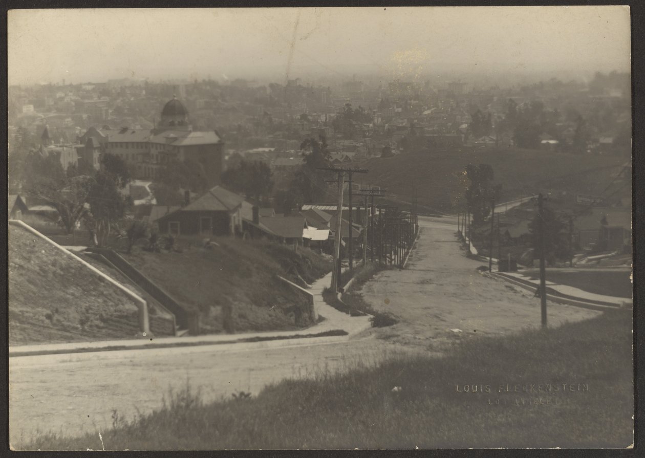 [Panorama urbano di Los Angeles] da Louis Fleckenstein