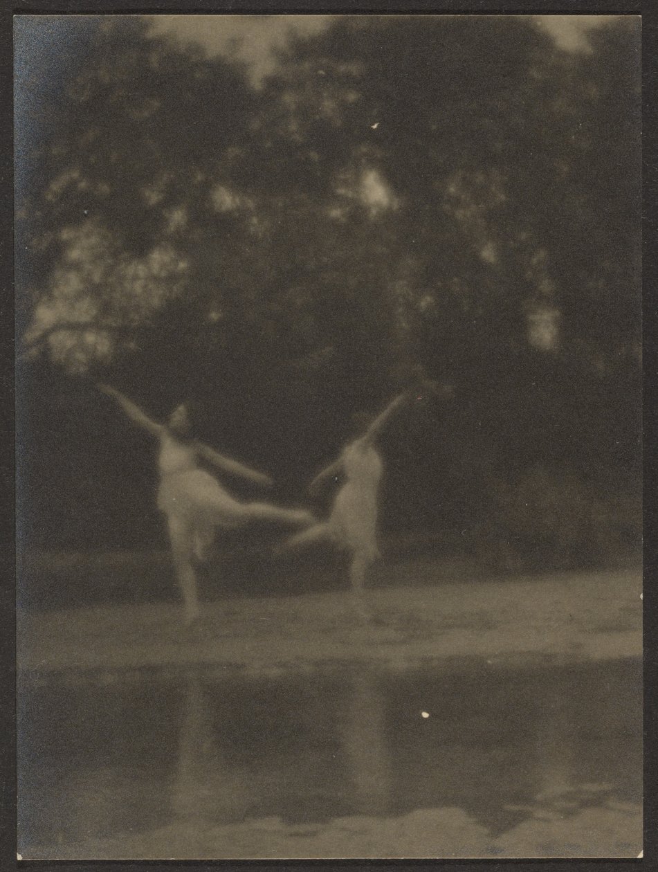 Danzatori in giardino da Louis Fleckenstein