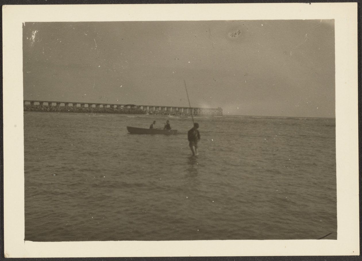 [Figure in un paesaggio marino] da Louis Fleckenstein