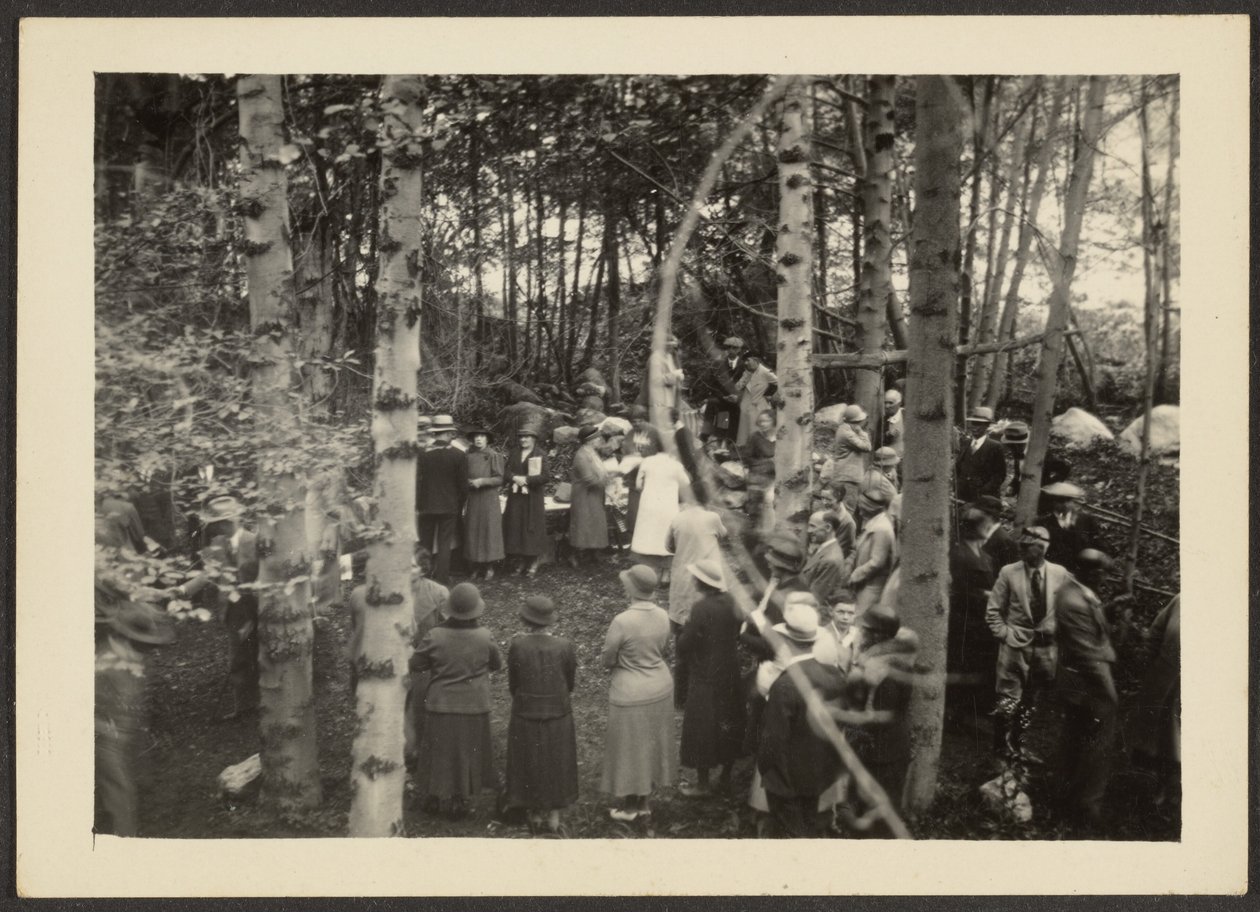 [Gruppo nel bosco] da Louis Fleckenstein