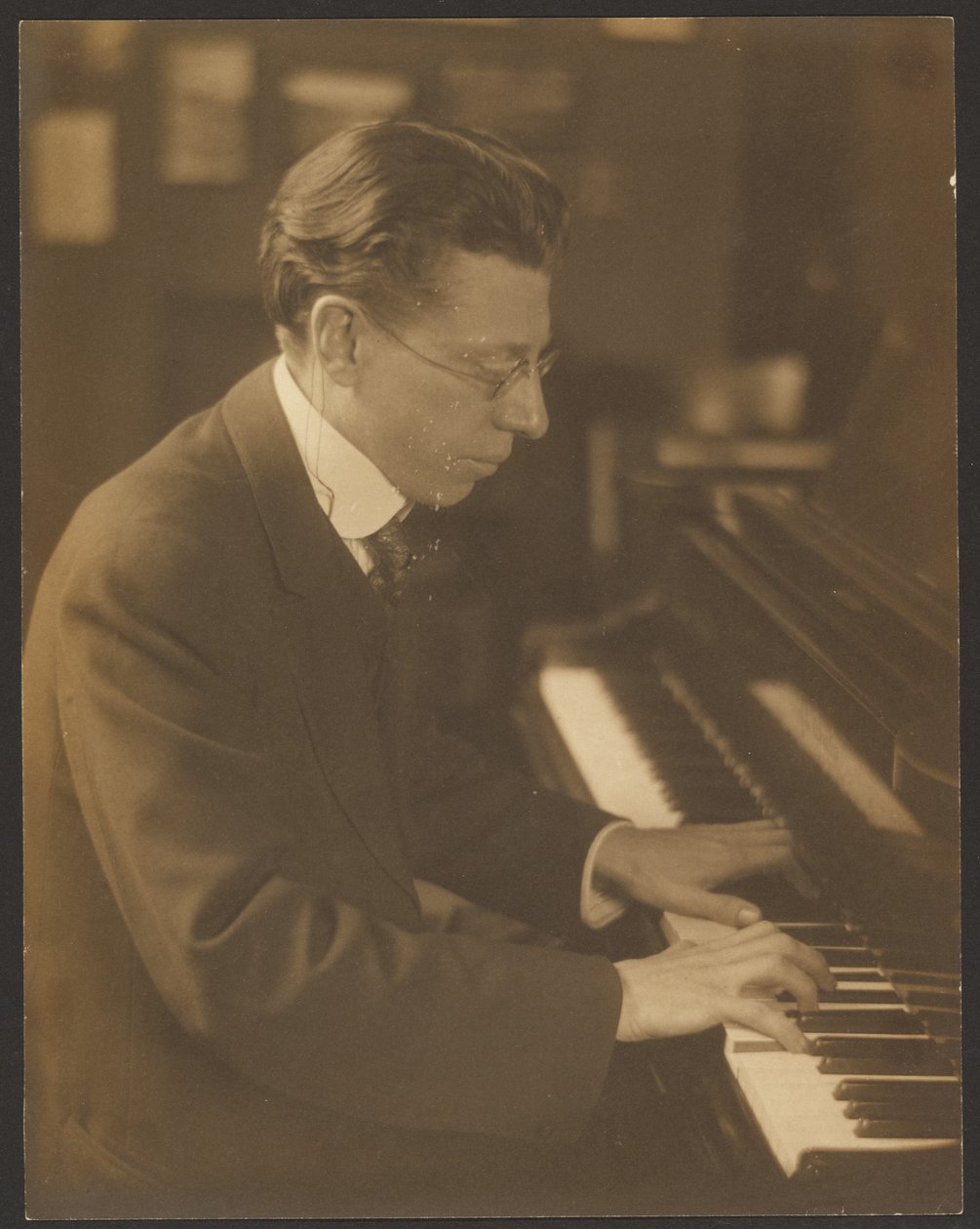 [Homer Grunn al pianoforte] da Louis Fleckenstein