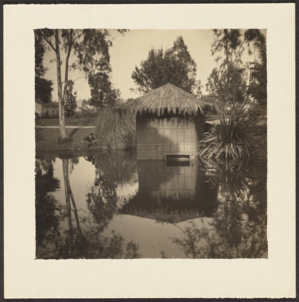 [Capanna sullo stagno] da Louis Fleckenstein