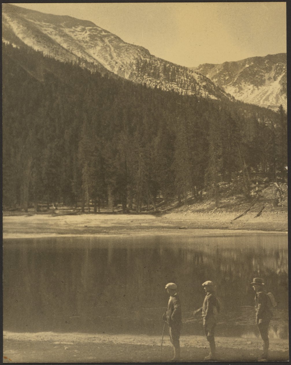 Lago vicino al Monte Gorgonio da Louis Fleckenstein