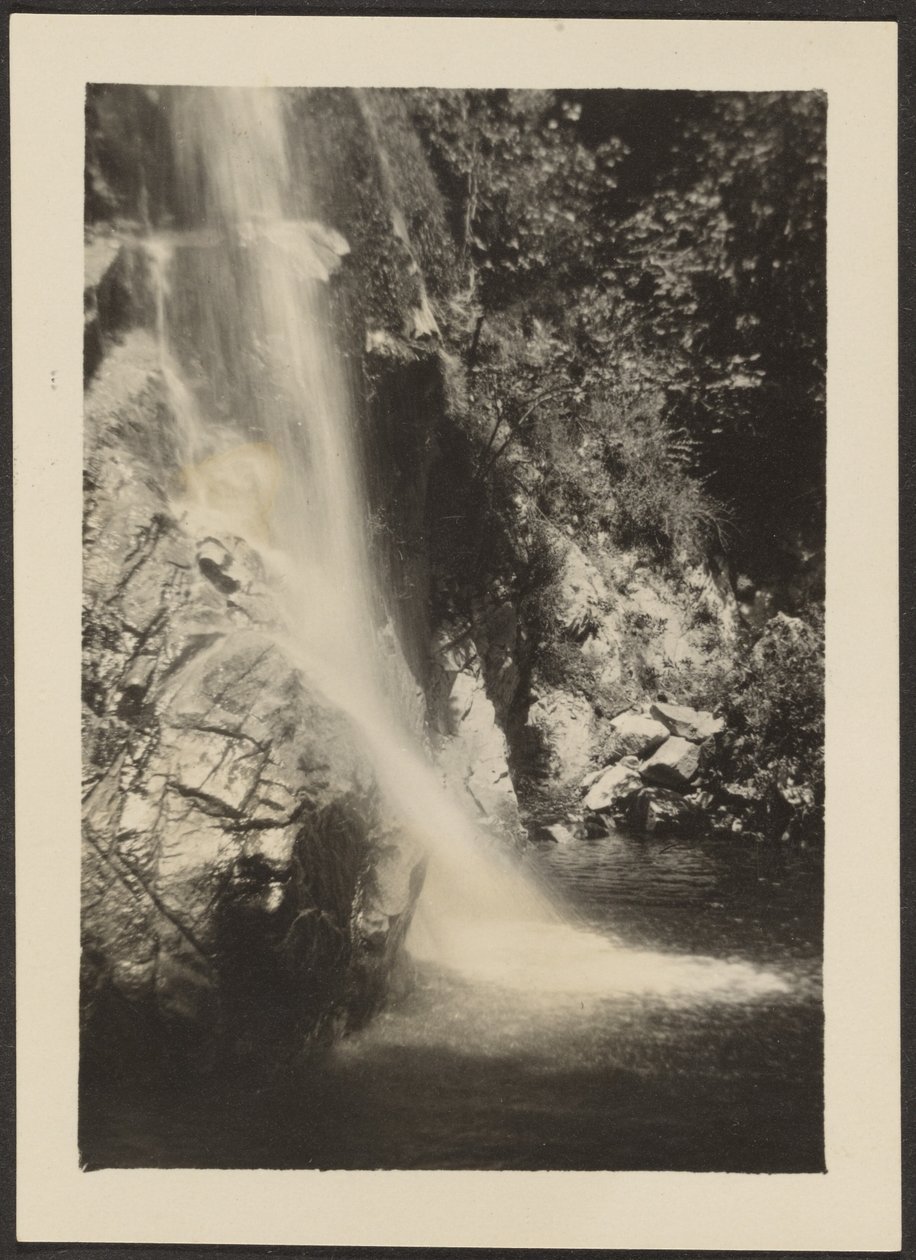 [Paesaggio con cascata] da Louis Fleckenstein