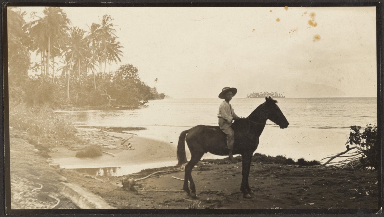 [Uomo a cavallo] da Louis Fleckenstein