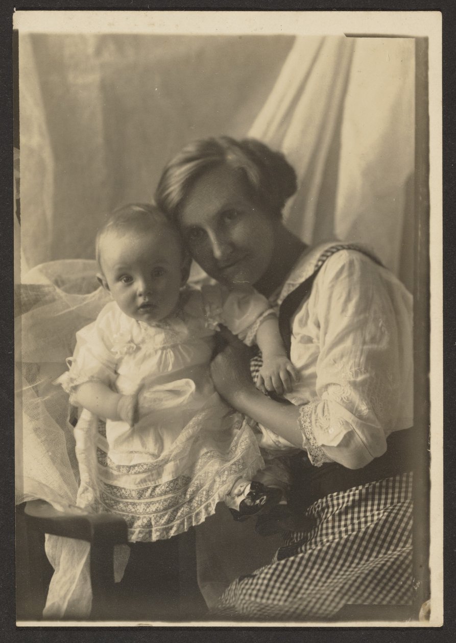 Madre e figlio da Louis Fleckenstein