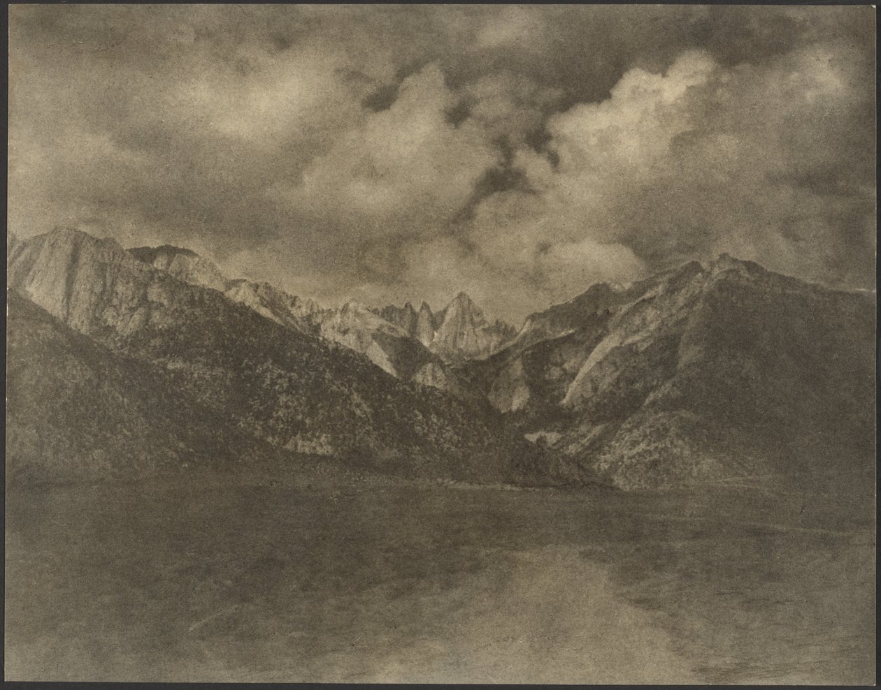 [Paesaggio montuoso] da Louis Fleckenstein