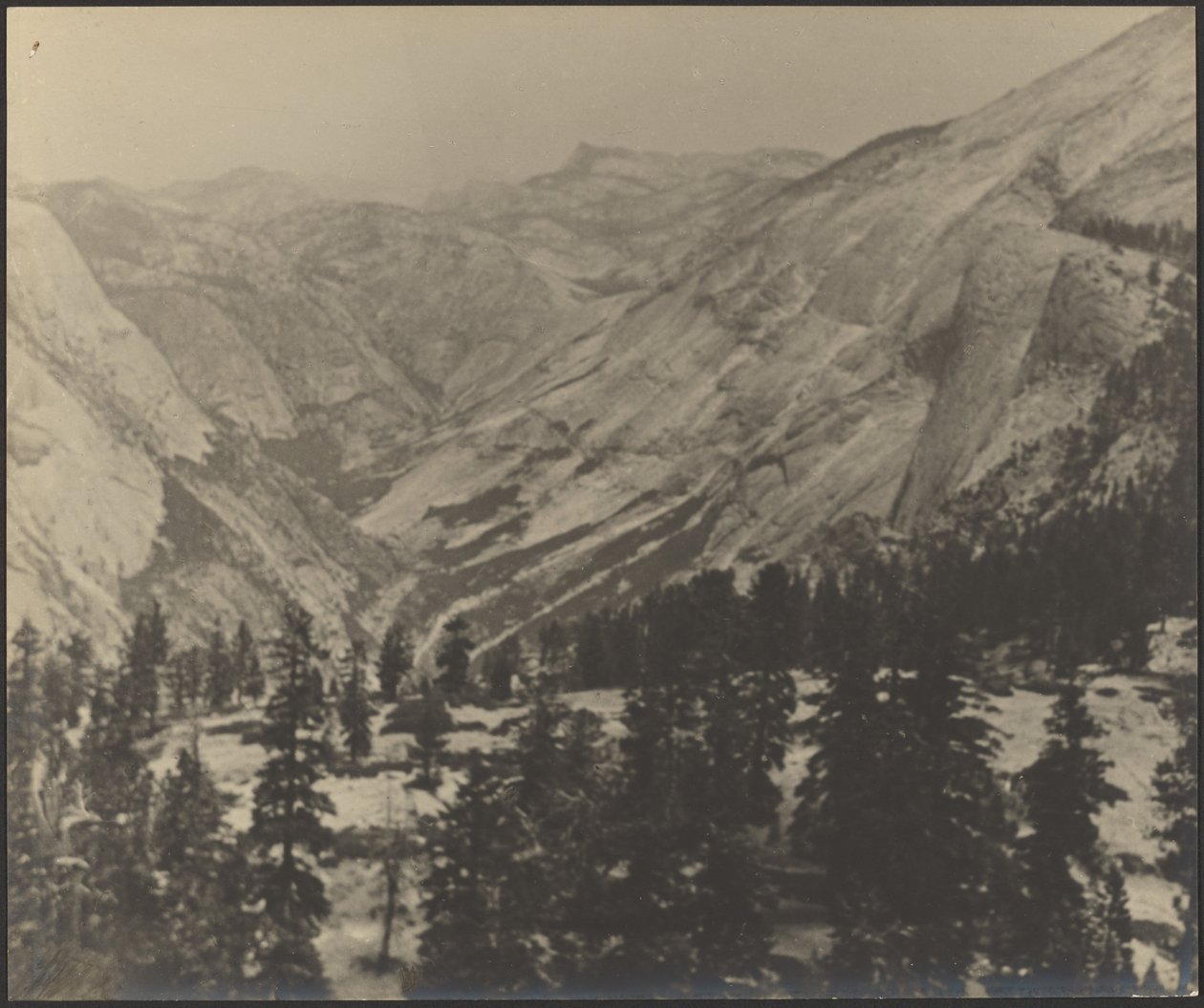 [Paesaggio montuoso con neve] da Louis Fleckenstein