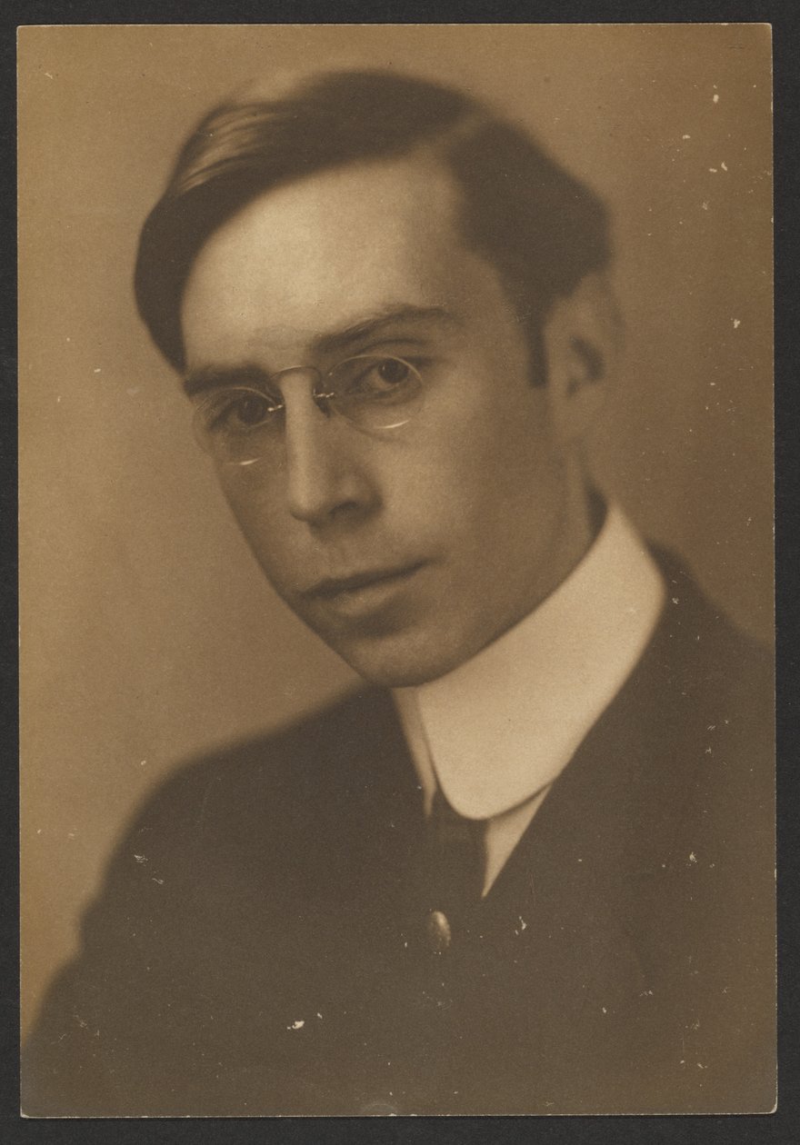 [Ritratto di un giovane con pince-nez] da Louis Fleckenstein