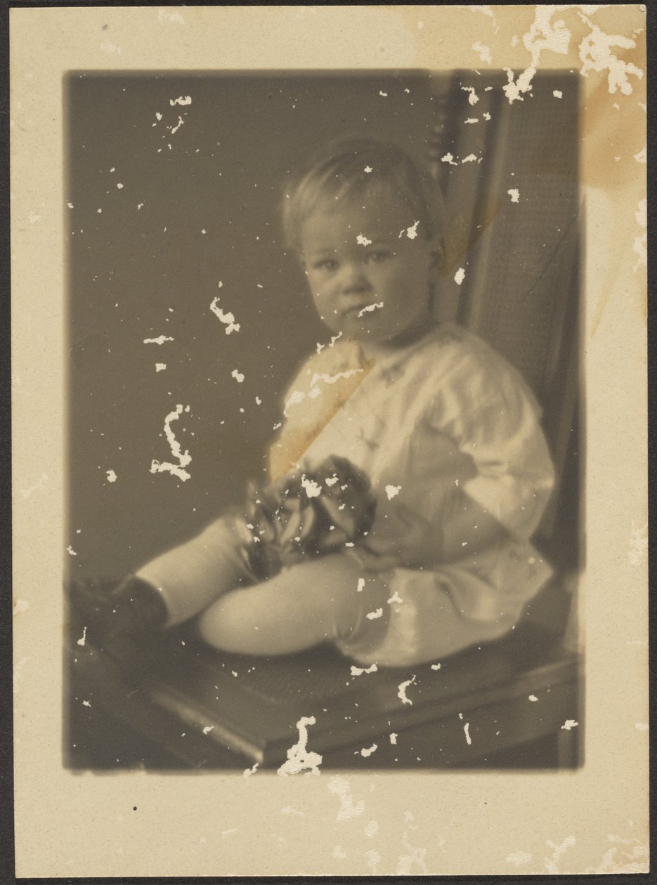 [Ritratto di un bambino] da Louis Fleckenstein