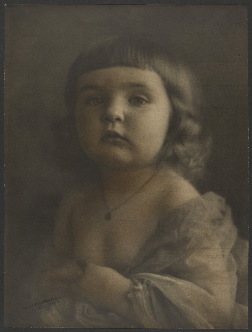 [Ritratto di un bambino in garza] da Louis Fleckenstein