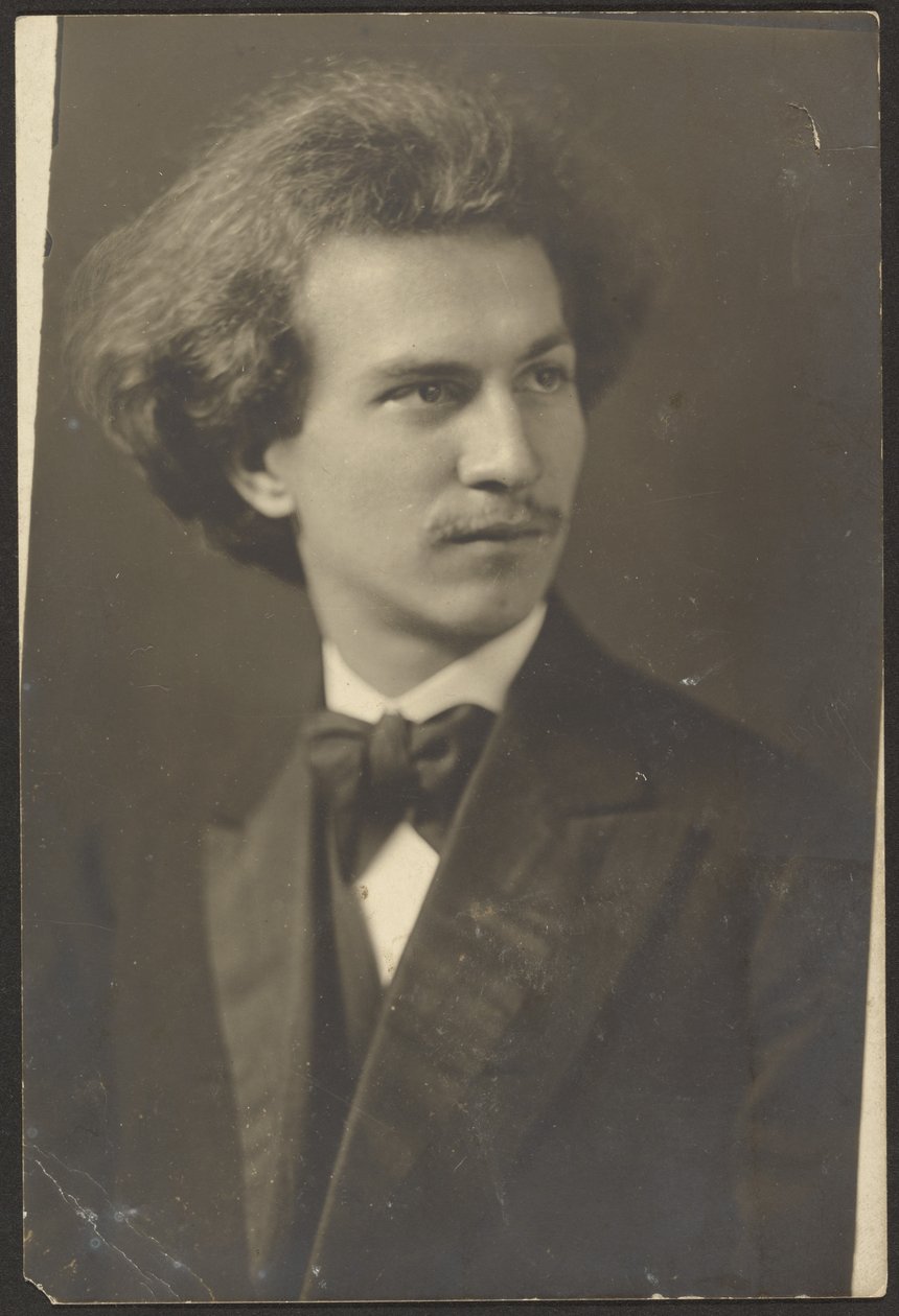 [Ritratto di un uomo con il papillon] da Louis Fleckenstein
