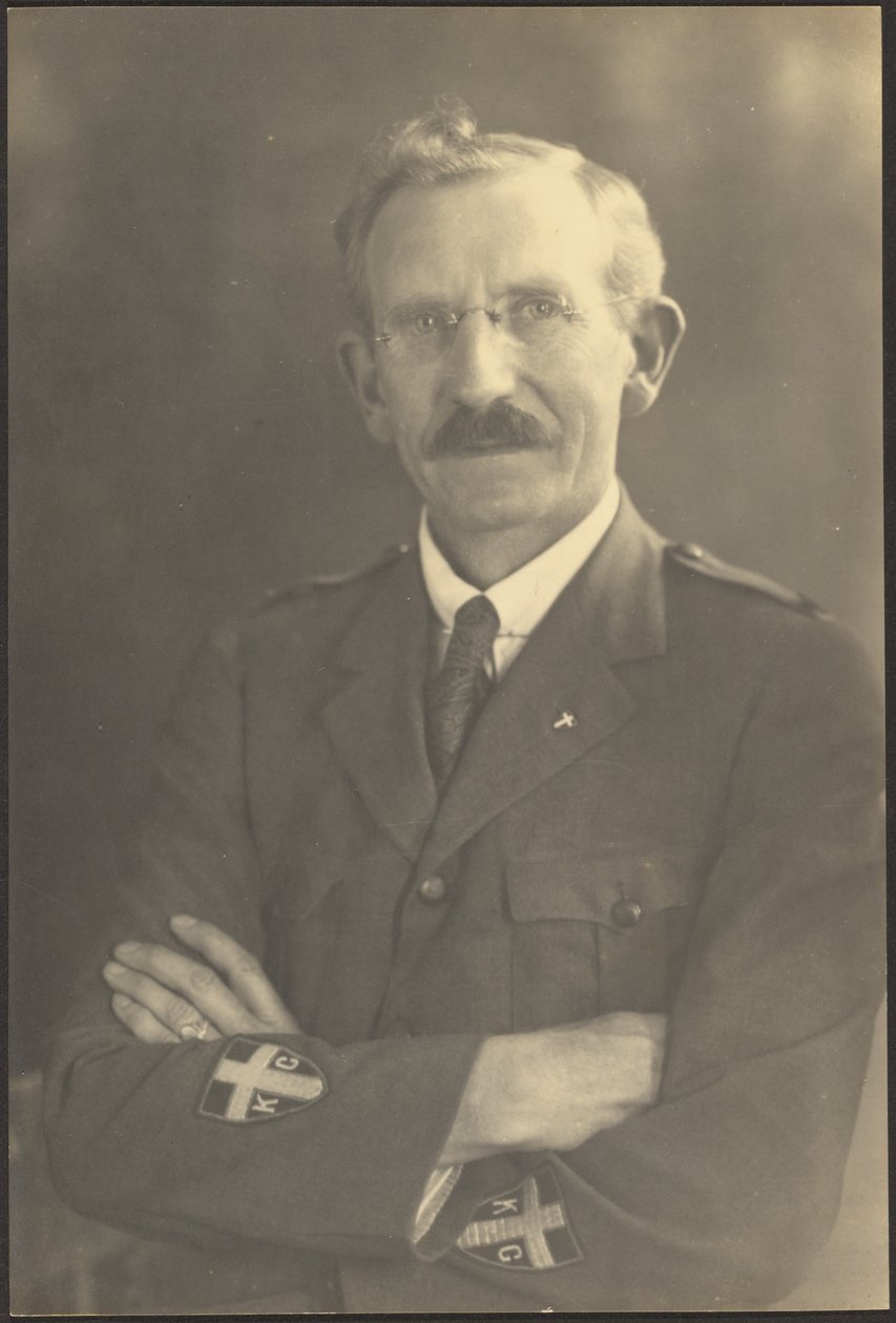 [Ritratto di un cappellano militare]. da Louis Fleckenstein