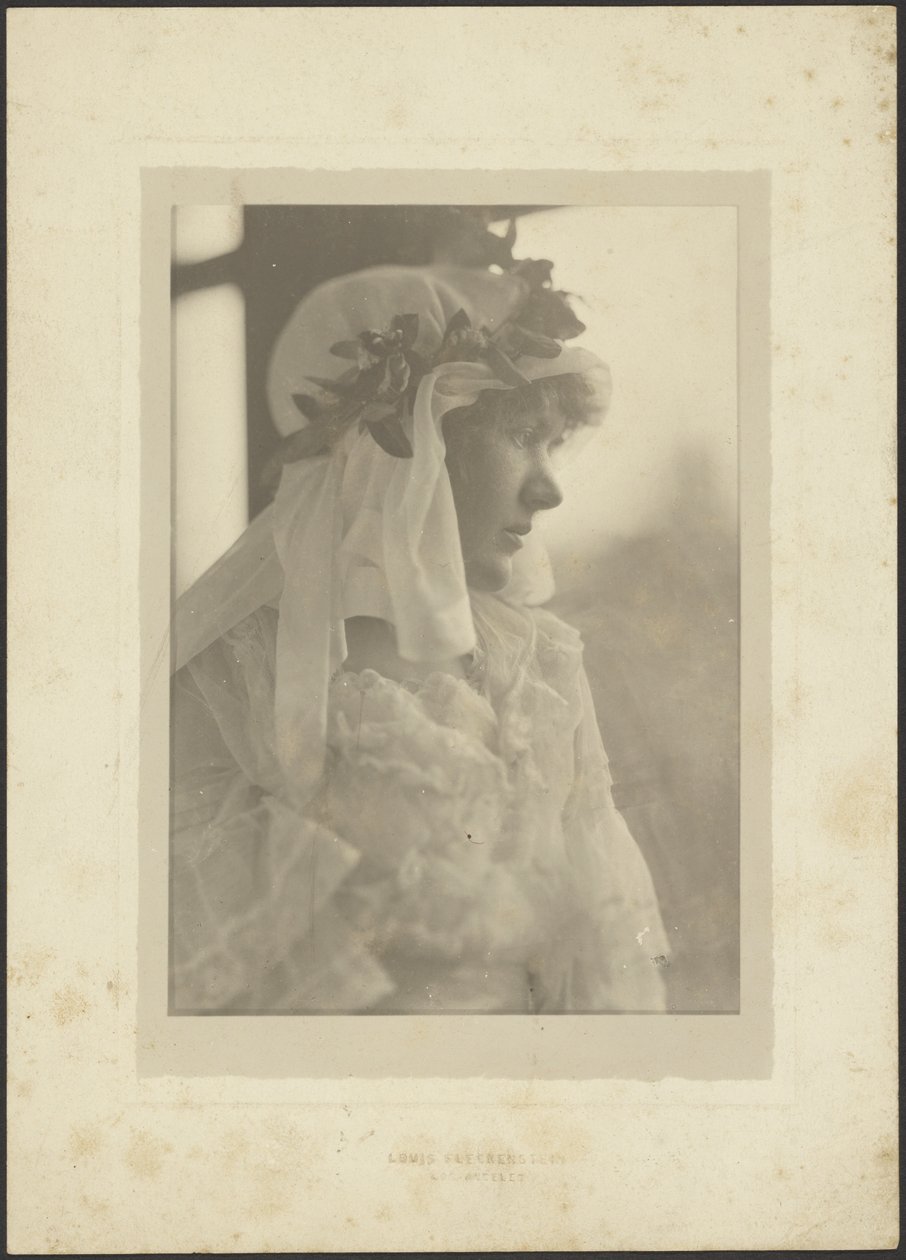 [Ritratto di una donna con il velo] da Louis Fleckenstein