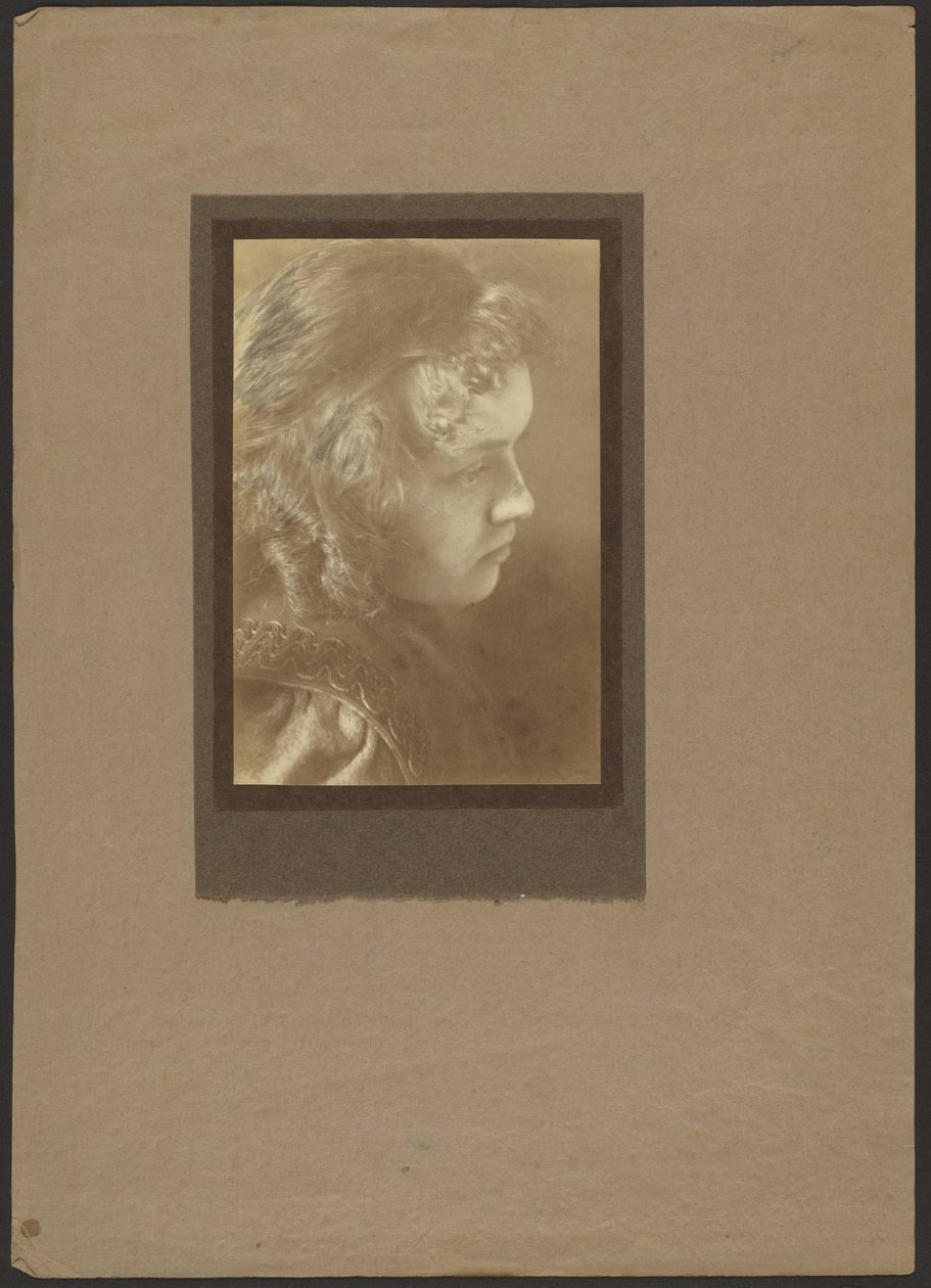 [Ritratto di una giovane donna con colletto ricamato] da Louis Fleckenstein