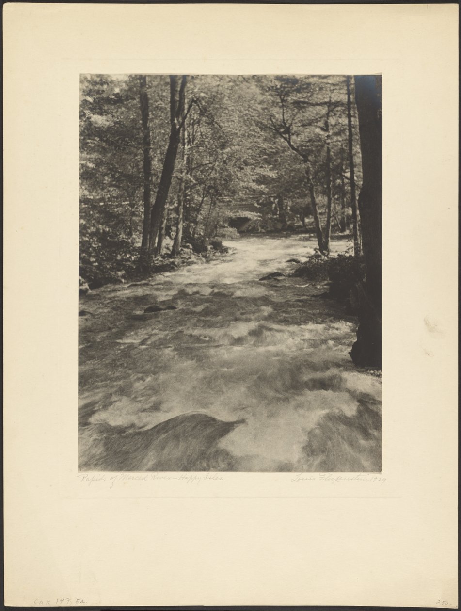 Rapide del fiume Merced - Isole felici da Louis Fleckenstein