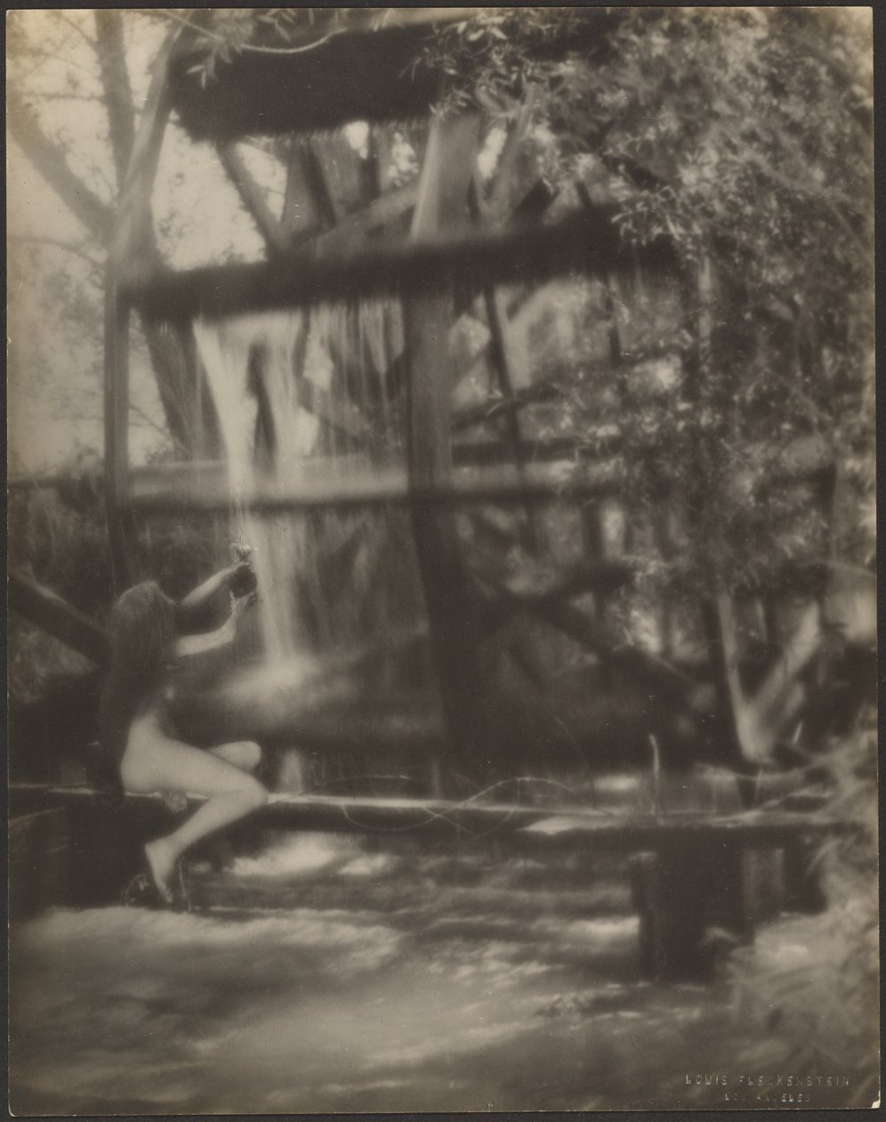 La ninfa e il vaso da Louis Fleckenstein