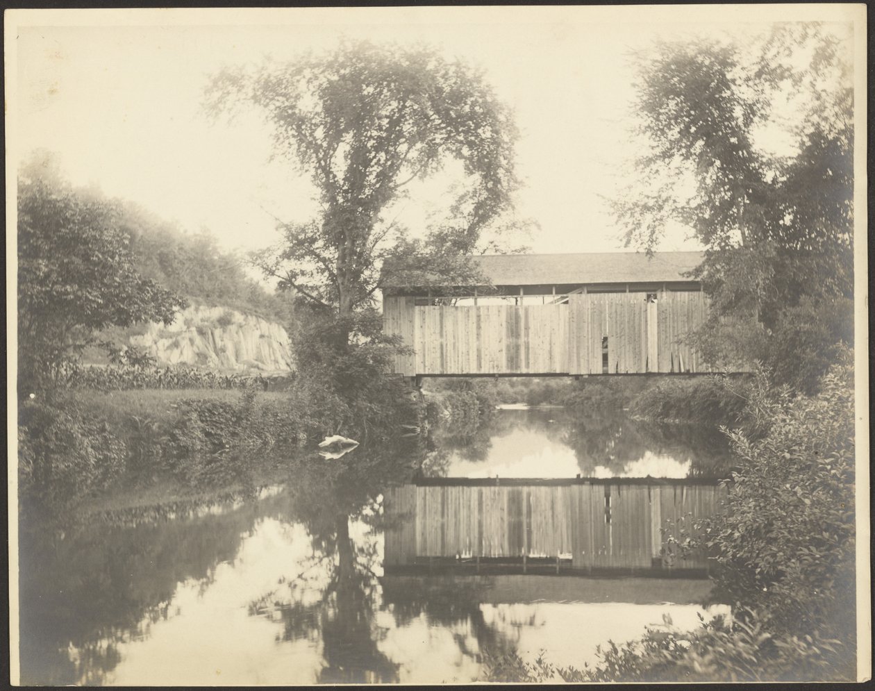 Il vecchio ponte coperto da Louis Fleckenstein