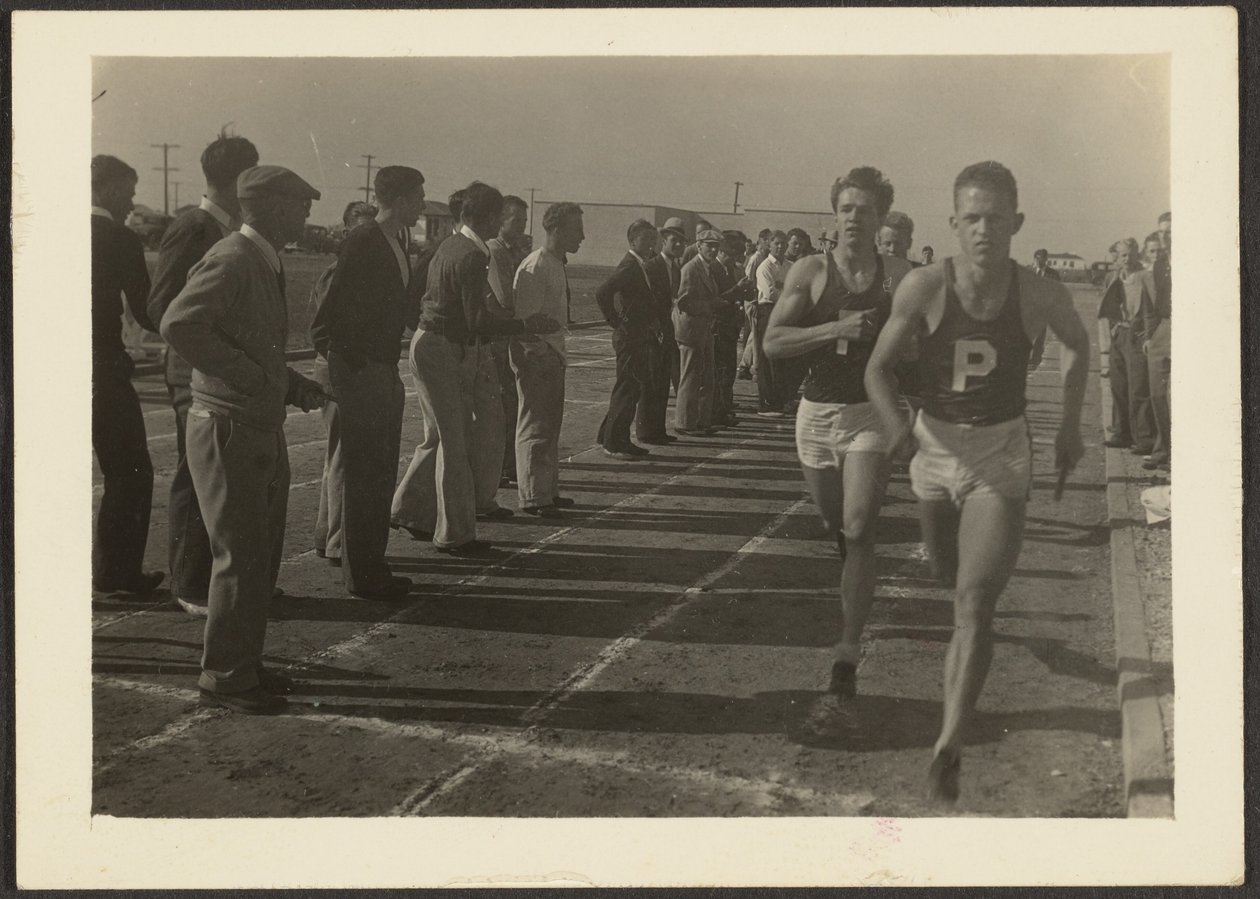 [Gara di atletica leggera] da Louis Fleckenstein