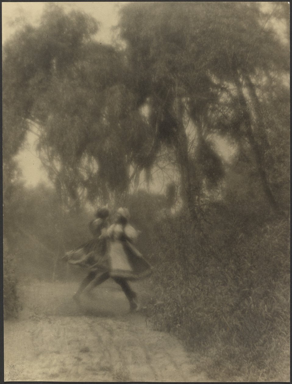 [Due donne che ballano nel bosco] da Louis Fleckenstein