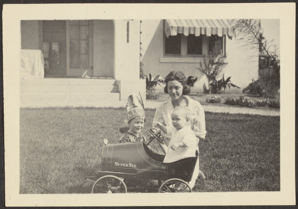 Donna e bambini da Louis Fleckenstein