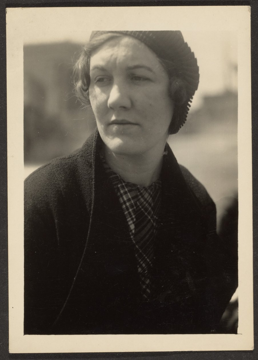 [Donna con il cappello nero] da Louis Fleckenstein