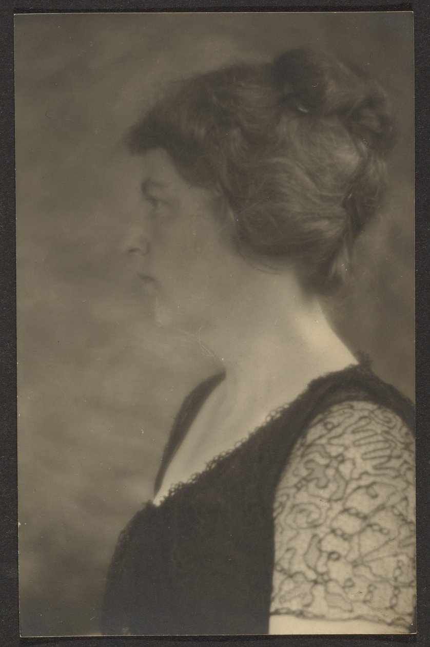 [Donna di profilo] da Louis Fleckenstein
