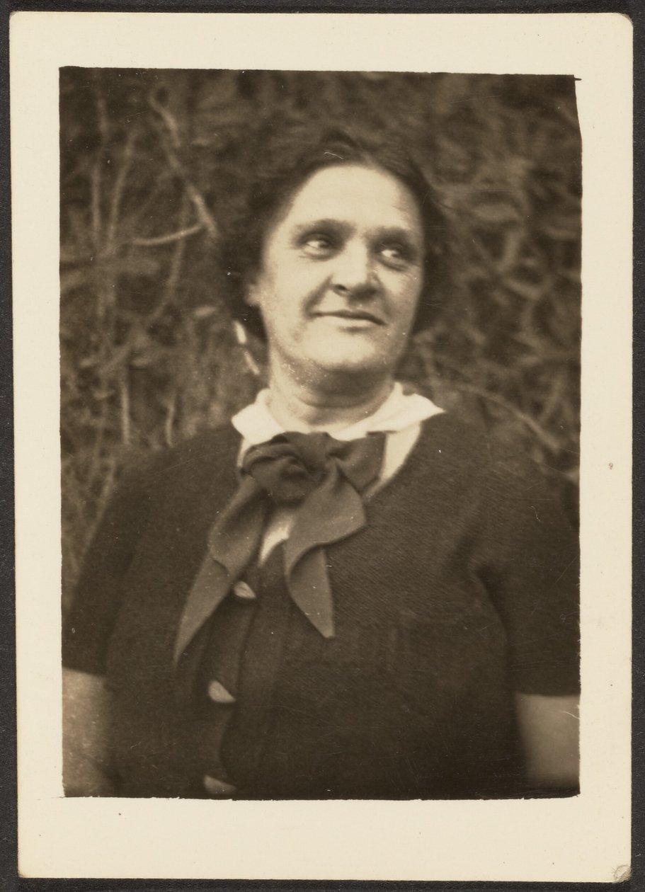 [Donna con la cravatta] da Louis Fleckenstein