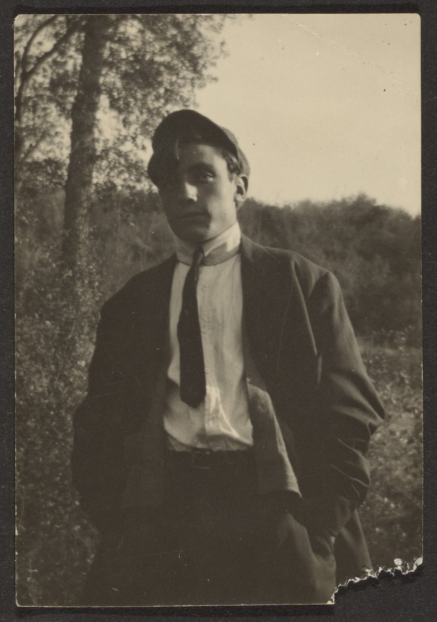 [Giovane in un campo] da Louis Fleckenstein
