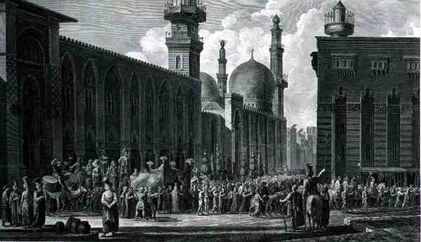 Un Matrimonio nella Città del Cairo, inciso da Charles Emmanuel Patas da Volume III di 