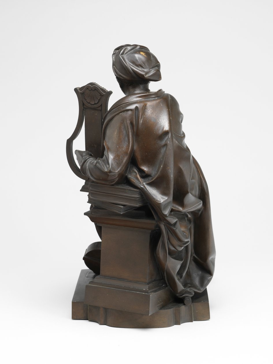 Georg Friedrich Händel come Apollo da Louis Francois (after) Roubiliac