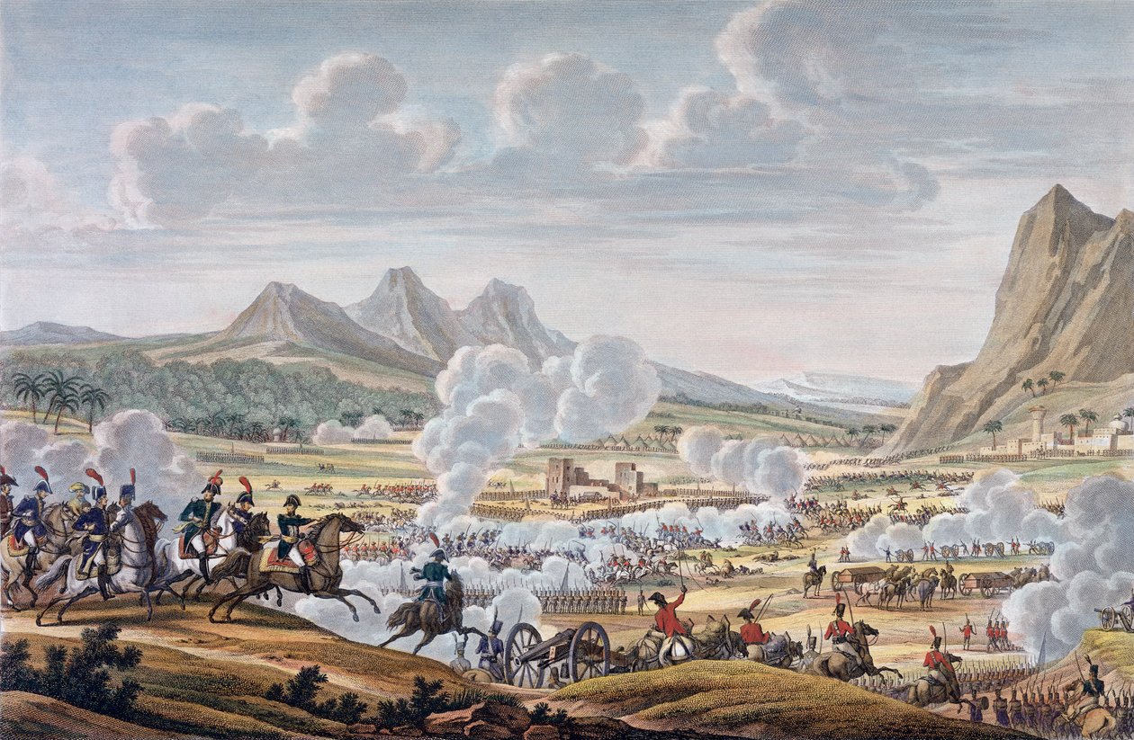La battaglia del Monte Tabor, 27 Ventoso, Anno 7, 17 febbraio 1799 da Louis Francois Couche