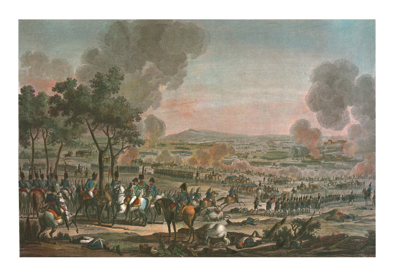 Battaglia vicino a Wagram, 7 luglio 1809 da Louis Francois Mariage