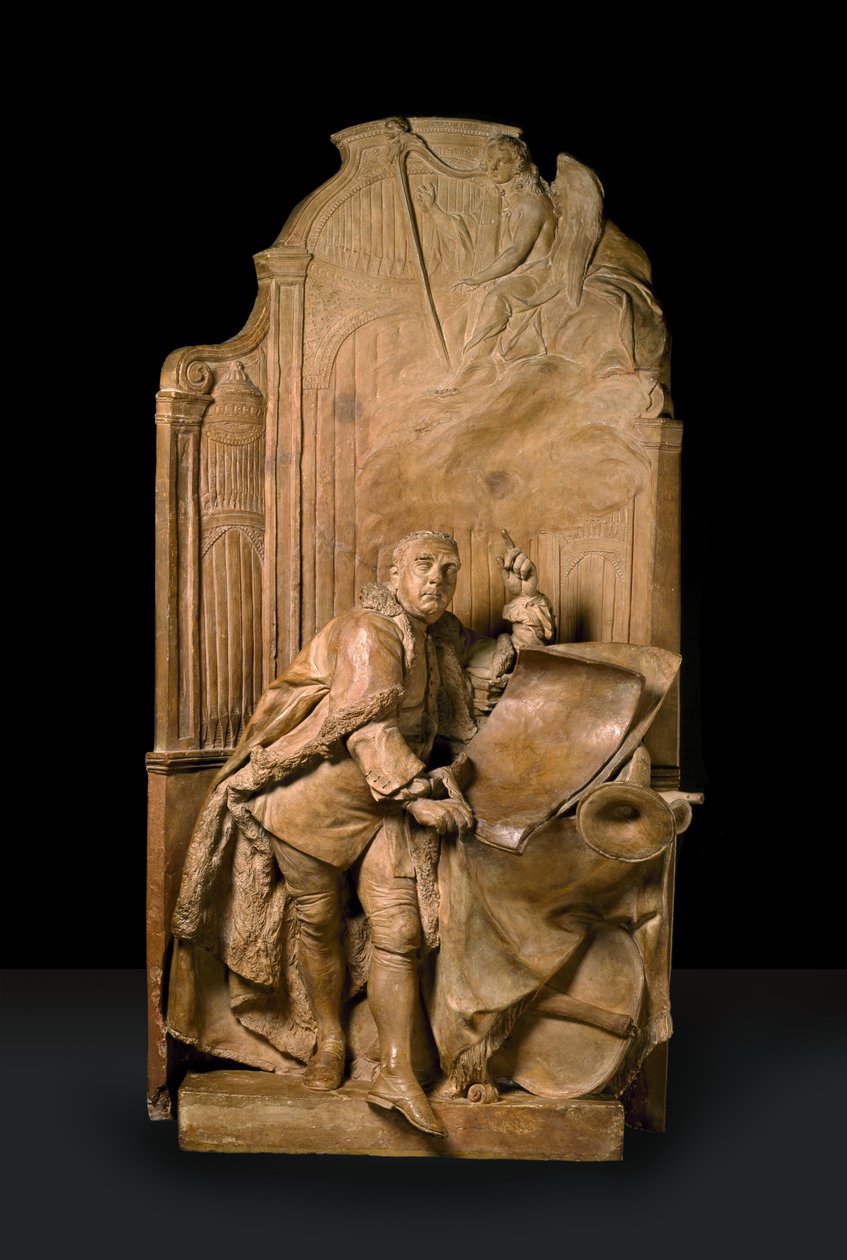 Modello per il monumento a George Frideric Handel nell