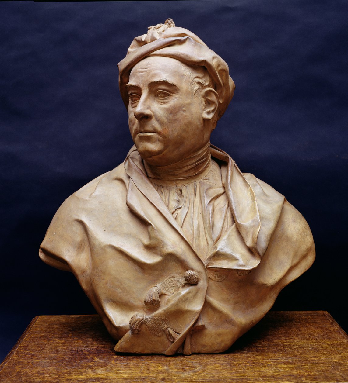 Busto ritratto di George Frederick Handel da Louis Francois Roubillac