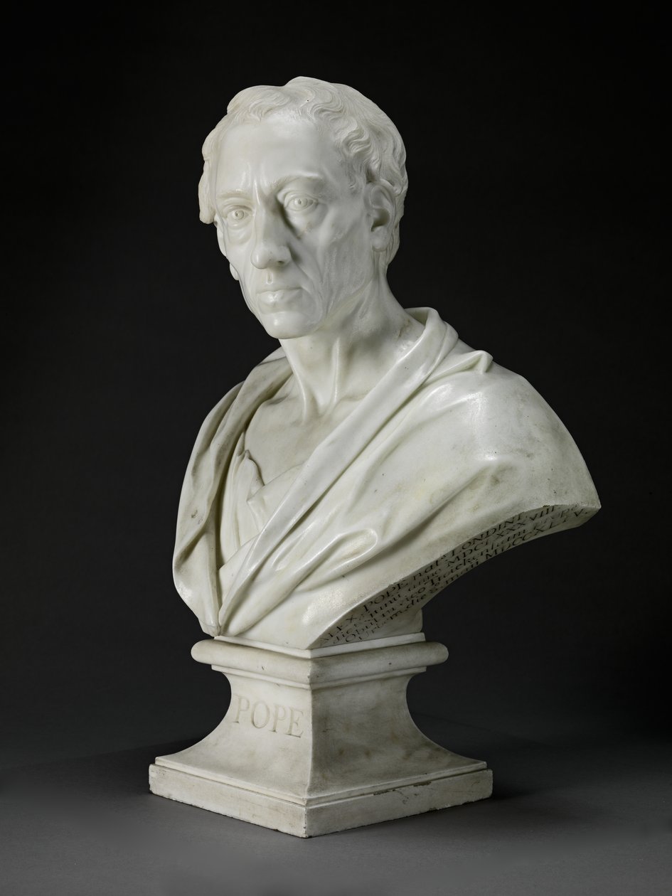 Alexander Pope da Louis Francois Roubilliac