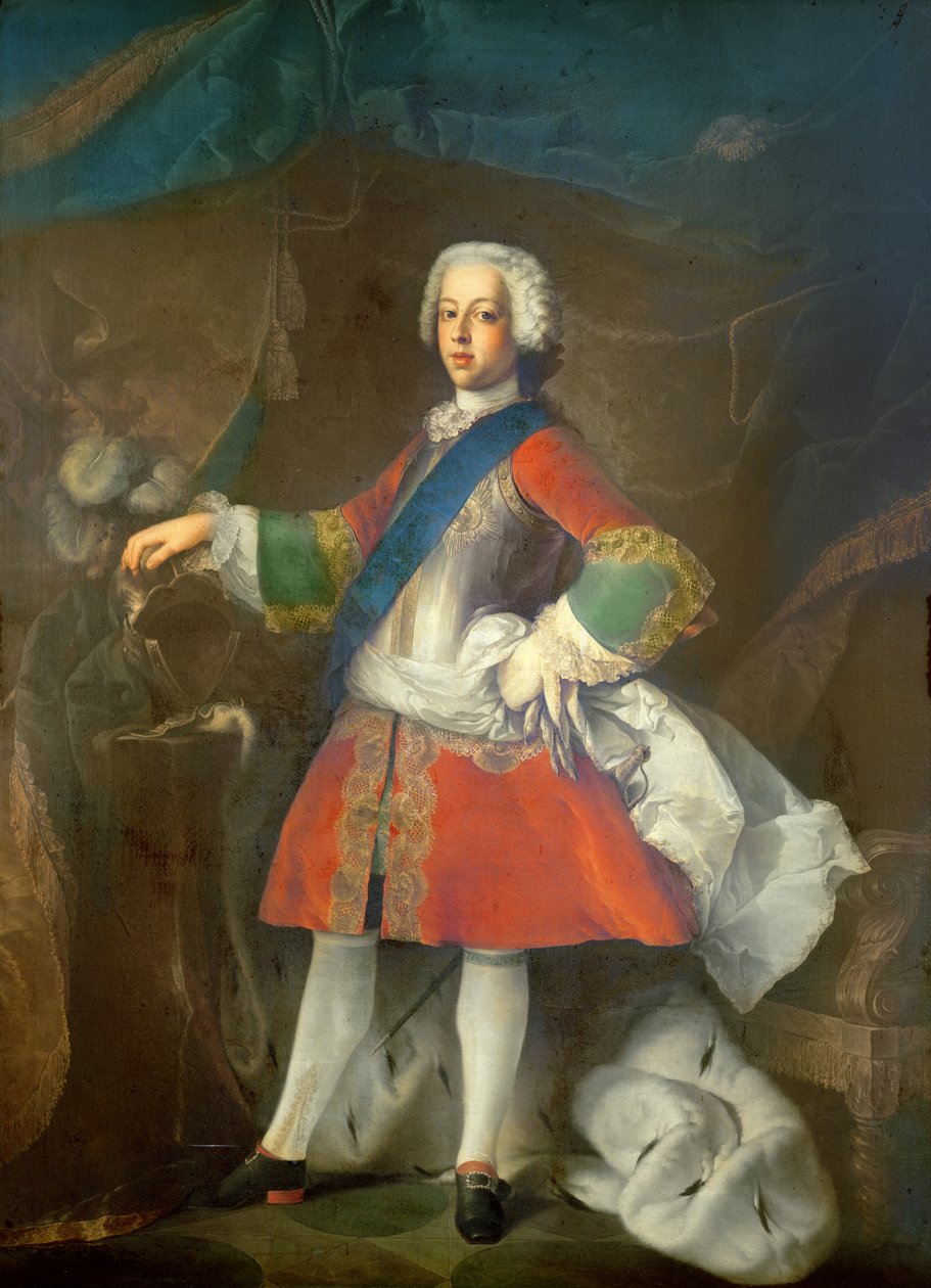Principe Carlo Edoardo Luigi Filippo Casimiro Stuart da Louis Gabriel Blanchet