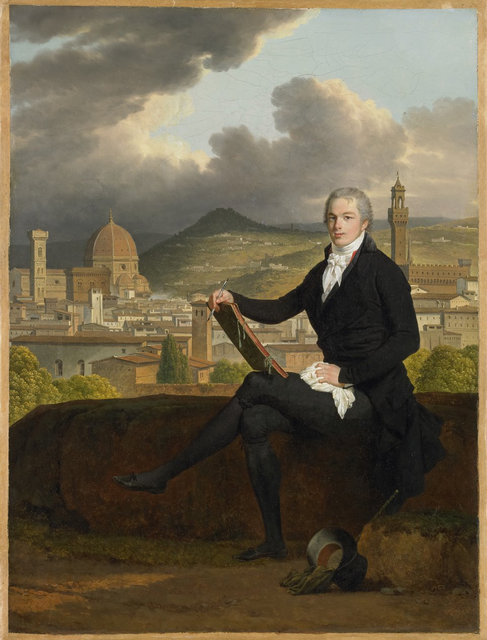 Ritratto del Dr. Thomas Penrose, 1798 da Louis Gauffier
