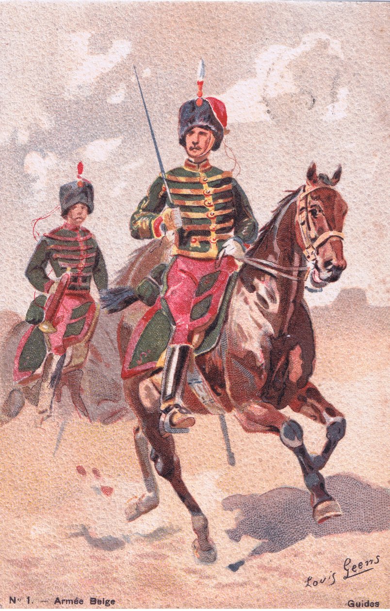 Guide, Cartolina, 1920s da Louis Geens